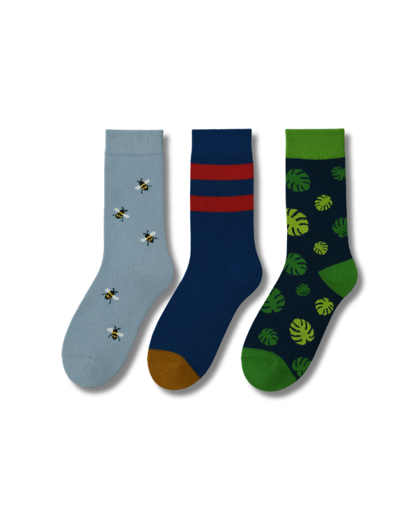 Everyday Kind Socks (3-Pack) - Kind Socks, Socks - Socks, [product_material] - Organic Cotton