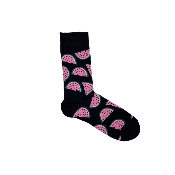 Sweet Chaos Socks | Playful Organic Cotton Watermelon Socks - Kind Socks, Socks - Socks, [product_material] - Organic Cotton