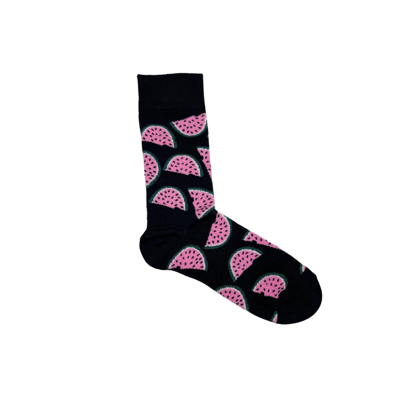 Sweet Chaos Socks | Playful Organic Cotton Watermelon Socks - Kind Socks, Socks - Socks, [product_material] - Organic Cotton